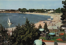 Delcampe - 29 CONCARNEAU LA PLAGE DU CABELLOU ET LE JARDIN DE LA BELLE ETOILE - Concarneau