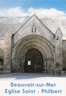 Delcampe - 85 BEAUVOIR SUR MER EGLISE SAINT PHILIBERT - Beauvoir Sur Mer