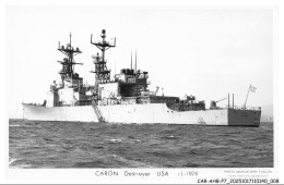 Delcampe - CAR-AHBP7-0383-GUERRE - PHOTO MARIUS BAR - Caron Destroyer Usa 11-1979 - Krieg