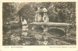 Delcampe - 77 Seine Et Marne Coulommiers Parc De L'ancien Château Le Pont N° 39 \MN6022 - Coulommiers