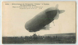 Delcampe - 21766 - VERDUN - ATTERRISSAGE DU DIRIGEABLE PATRIE / 23-11-1907 - Verdun