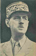 Delcampe - Carte Postale Ancienne - Militaria - Général De Gaulle -  Animée - CPA - Voir Scans Recto-Verso - Poscard - Carta Postal - Personen