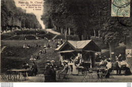 Delcampe - Parc De SAINT-CLOUD  Allée De La Balustrade Et Chalet Du Fer à Cheval - Saint Cloud