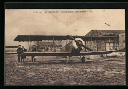 Delcampe - AK Le Bourget, Baptemes (Caudron C 60), Doppeldecker-Flugzeug - Sonstige & Ohne Zuordnung