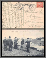 Delcampe - 10072 Nancy Aviation Atterissage Les Félicitations à Aubrun 22/4/1911 Carte Postale Postcard Tunisie Pour Vauconcourt - Aviateurs