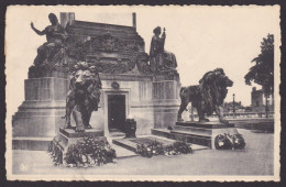 Delcampe - BELGIUM, Postcard, Brussels, The Tomb Of The Unknown Soldier, Posted - Monuments, édifices