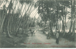 Delcampe - Sri Lanka - Ceylon - Colombo - Street Scene - Sri Lanka (Ceylon)