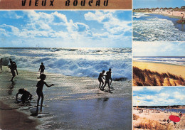Delcampe - 40 VIEUX BOUCAU LES BAINS PLAGE - Vieux Boucau