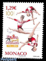 Delcampe - Monaco 2024 Femina Sports 1v, Mint NH, History - Sport - Women - Sport (other And Mixed) - Neufs