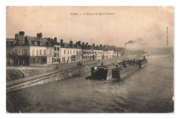 Delcampe - Creil — L’Oise Et Le Quai D’amont, Chabbette éditeur, France - Creil