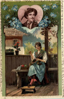 Delcampe - Künstler AK E. Döcker - Doecker, E.