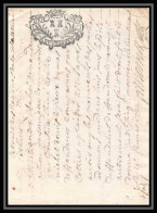 Delcampe - 40210 Riom Auvergne Devaux N°298 Indice 5 Janvier 1722 Lettre Document Très Ancien 18ème Siècle - Cachets Généralité