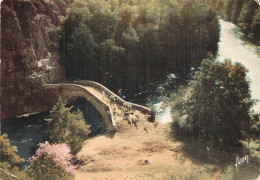 Delcampe - 89 VEZELAY VIEUX PONT SUR LA CURE A PIERRE PERTHUIS - Vezelay