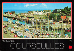 Delcampe - 14 COURSEULLES SUR MER LE BASSIN DE PLAISANCE ET LE CHENAL - Courseulles-sur-Mer