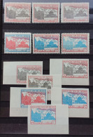 Delcampe - Eb- I/VJ- Palestine For Arabs Nice Resistance Stamps MNH Perf & Imperf - DUPLICATES FROM THE 1990s - Palestina