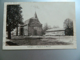 Delcampe - GUERIGNY                L'EGLISE ET LE MARCHE - Guerigny