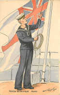 Delcampe - Illust De Maurice Toussaint N° 564 , Marine Britanique , Matelot , *  477 75 - Uniformen