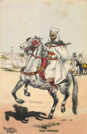 Delcampe - Illust De Pierre Albert Leroux N° 271 , Spahis Marocains , *  482 25 - Uniformen
