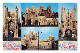 Delcampe - York – The Ancient Bars Of York, CPA, Royaume-Uni - York