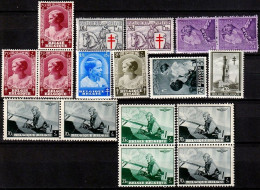 Delcampe - BELGIUM 1934-39 Collection, Lot. 17v, MNH - Non Classés