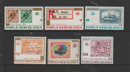 Delcampe - PAPUA  NEW  GUINEA   1973    75th  Anniv  Of Papua  New  Guinea  Stamps   Set  Of  6      MNH - Papua-Neuguinea