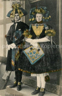 Delcampe - KAssEL  CITY Schw?lmer Brautpaar Tracht - Kassel