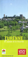 Delcampe - Dépliant - Turenne - Capitale De La Vicomté (Corrèze) - Cuadernillos Turísticos