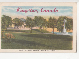 Delcampe - B77691 Ontario Murney Tower And Cenotaph Kingston Canada Scan Front/back Image - Ohne Zuordnung