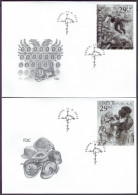 Delcampe - Czech Republic - ART - Victims Of World War I, Set Of 2 FDCs, 2014 - FDC