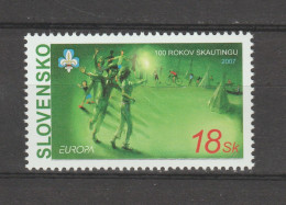 Delcampe - EUROPA SLOVAQUIE 2007 Yv 482MNH NEUFS  - - 2007