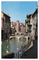 Delcampe - CAR-AHTP23-1103-74 - ANNECY - Haute-saône - Vieux Quartiers - Le Canal Du Trou - Annecy