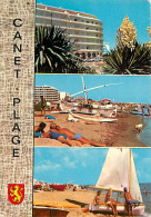 Delcampe - Carte Postale - 66 - Canet Plage - Multivues - Scènes De Plage - Femmes En Maillot De Bain - CPM - Voir Scans Recto-Vers - Canet Plage