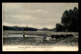Delcampe - 88 - CHARMES-SUR-MOSELLE - BORDS DE LA MOSELLE ET VANNE - Charmes