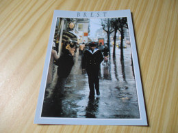 Delcampe - Brest (29).Il Pleuvait Sur Brest Ce Jour-là... - Carte Animée. - Brest