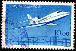 Delcampe - France Poste Obl Yv:2372 Mi:2504 Mystere Falcon 900 (TB Cachet Rond) - Aviones