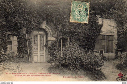 Delcampe - Mont-Valérien. Vue Du Château Des Landes Détruit Par Les Prussiens En 1870 - Mont Valerien