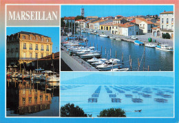 Delcampe - 34 MARSEILLAN A BORD DE LA MEDITERRANEE - Marseillan