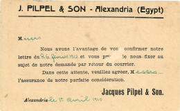 Delcampe - 1911 Egypt Advertising 2m/3m Stationery Card To Germany B36629 - 1866-1914 Khedivato Di Egitto