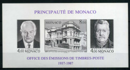 Delcampe - Monaco Block 37 B Postfrisch #IS595 - Autres & Non Classés