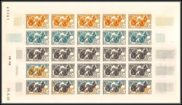 Delcampe - 94003 Y&t N°168 Babouin Baboon Singes Apes Monkeys 1963 Mauritanie Essai Proof Non Dentelé Imperf Feuille Sheet ** MNH - Singes