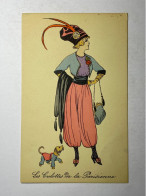 Delcampe - T10 259 Ben Culottes Perisienne Donna Lady Woman Frau Art Deco 1911 No 60 - Mode