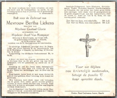Delcampe - Bidprentje Keerbergen - Liekens Bertha (1896-1955) Plooi - Devotion Images