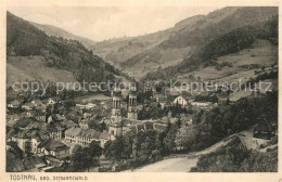 Delcampe - Todtnau Schwarzwald BW Kirche Panorama - Todtnau