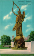 Delcampe - Toronto – Peace Memorial, Canadian National Exhibition Park, Ontario – Antique Postcard – Circa 1945 - Toronto