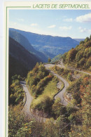 Delcampe - 39510 02 01 #17+14 - ROUTE DE ST CLAUDE A LA FAUCILLE PAR MIJOUX - LES LACETS DE SEPTMONCEL - Septmoncel