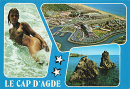 Delcampe - 34 CAP D AGDE SOUVENIRS - Agde