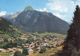 Delcampe - 74 MORZINE VUE GENERALE ET LA POINTE DE RESSACHAUX - Morzine