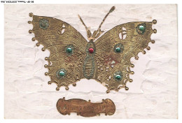 Delcampe - BK-BFP1-0485-ANIMAUX - ANNIVERSAIRE - Papillon AJOUTIS - Schmetterlinge