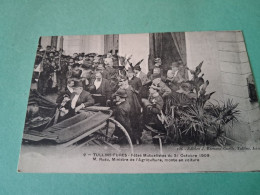 Delcampe - 38 Tullins Fures  Fetes 1909 Ruau Ministre Monte En Voiture Neuve TBE - Tullins