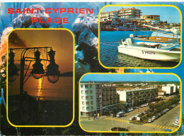 Delcampe - 66 SAINT CYPRIEN PLAGE MULTIVUES - Saint Cyprien